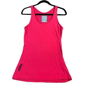 Under Armour Pink Racerback Tank Top Athletic Womens Size M